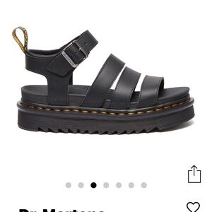 Dr. Martens Black Sandals